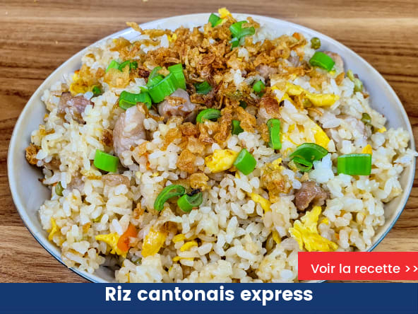 Riz cantonais express